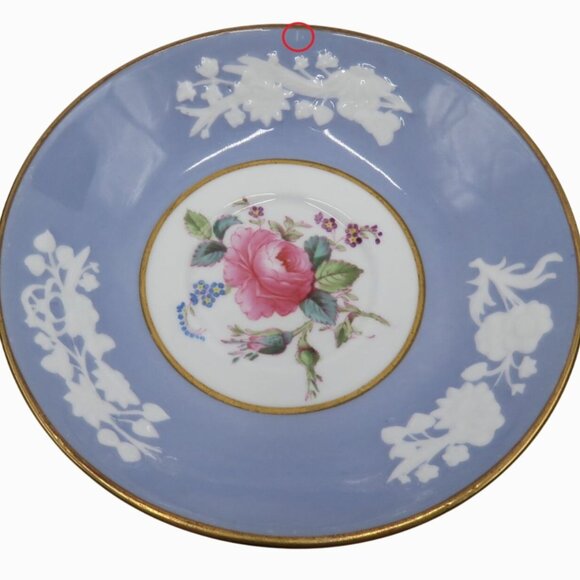 SPODE COPELANDS Maritime Rose Tea Cup And Saucer Set England Vintage - Picture 6 of 11